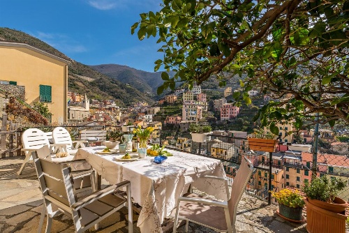 Villino Caterina House: big terrace seaview image 2