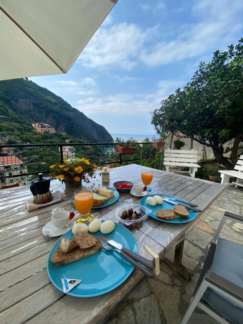 Villino Caterina House: big terrace seaview image 22