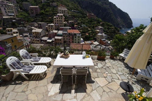 Villino Caterina House: big terrace seaview image 27
