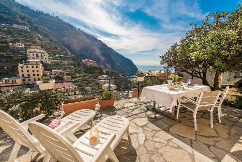Villino Caterina House: big terrace seaview image 29