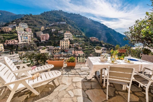 Villino Caterina House: big terrace seaview image 5